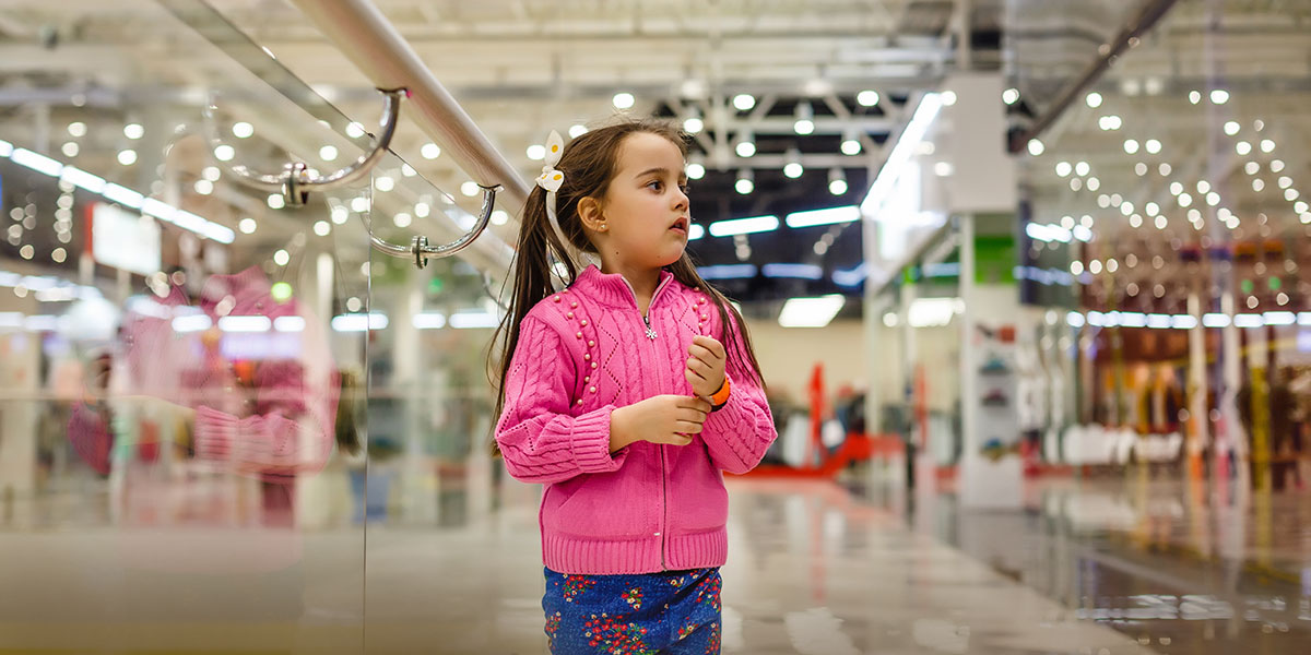 Shopping Malls: find lost children