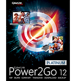 Power2Go 12 - 버닝, 백업 & 인조이 콘텐츠
